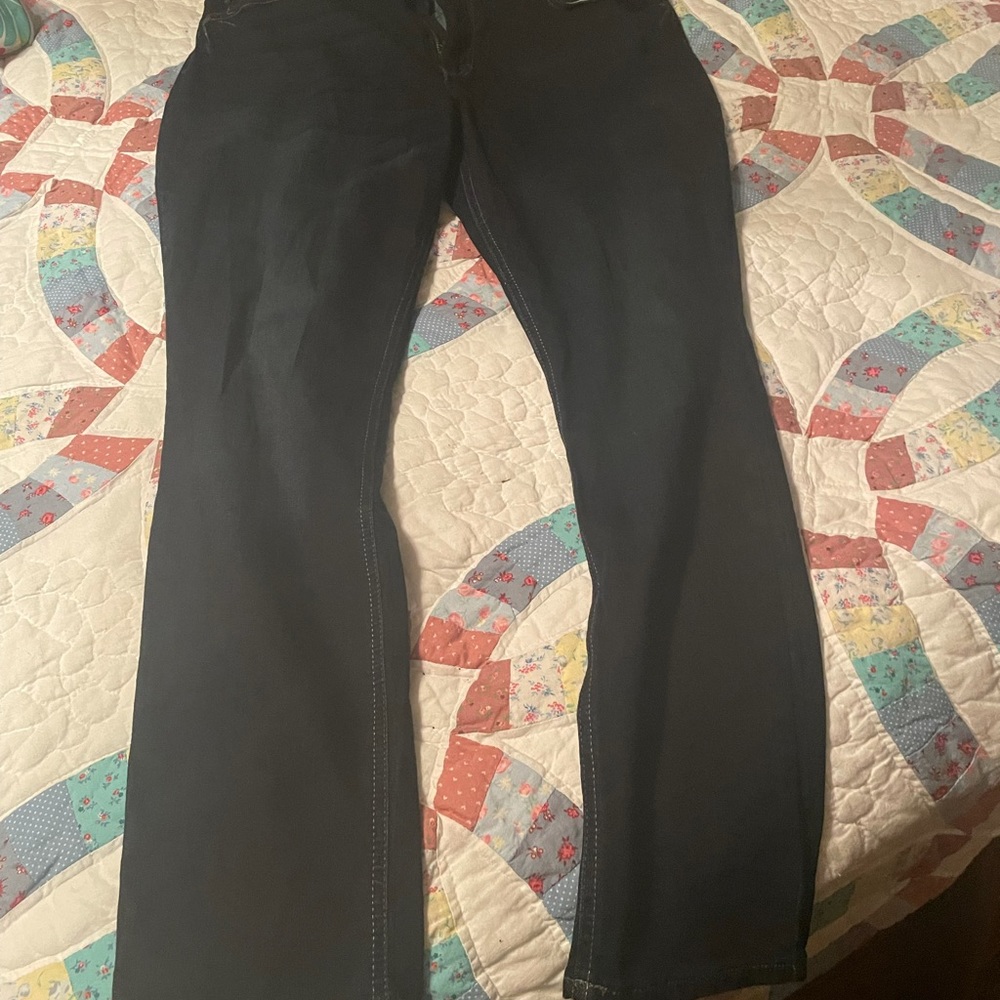 Women plus jeans